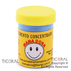 PIGMENTO CONCENTRADO P/PORCELANA FRIA CELESTE CENICIENTA X 15GR X 1